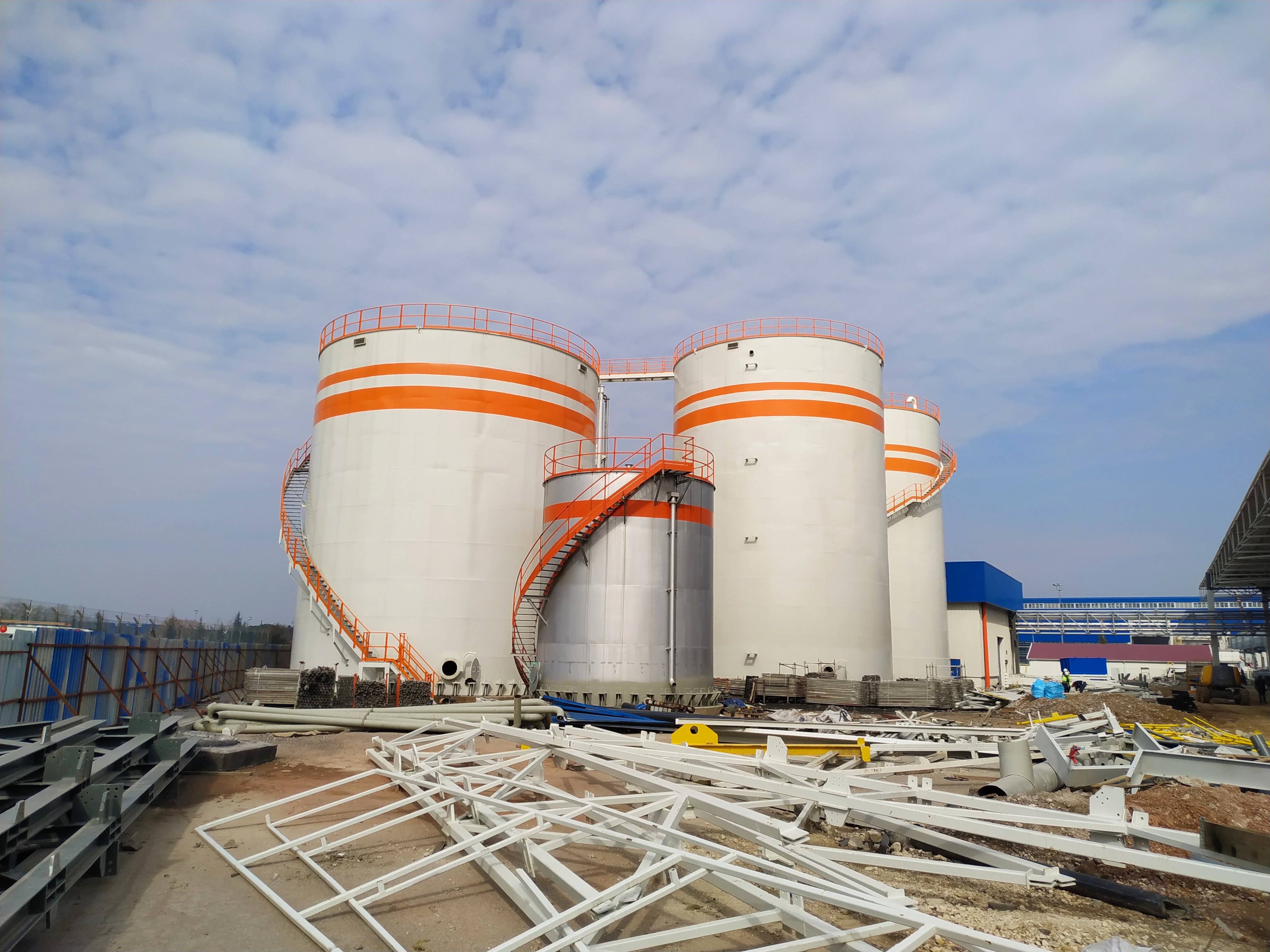 FORD OTOSAN YENİKÖY FABRİKASI SU REZERVİ TANKLARI